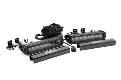 Listwa LED CREE 20 cm Czarny Panel Rough Country (para)