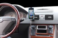 Uchwyt do Apple iPhone 5, iPhone 5C & iPhone 5S & iPhone SE w futerale z możliwością wpięcia kabla lightning USB - 2