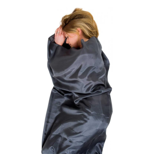 Wkładka do śpiwora jedwab prostokąt Lifeventure