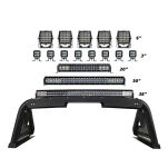 Sport Bar 2.0 z elektrycznym modułem chowania lamp Go Rhino - Toyota Tacoma 16-18 - 3