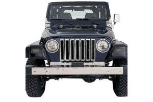 Wkładki grilla chromowane Smittybilt - Jeep Wrangler TJ