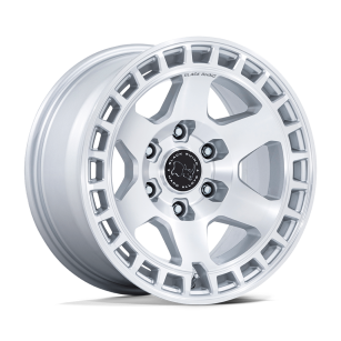 Felga aluminiowa BR022 BAHARI Gloss Silver W/ Machined Face BLACK RHINO