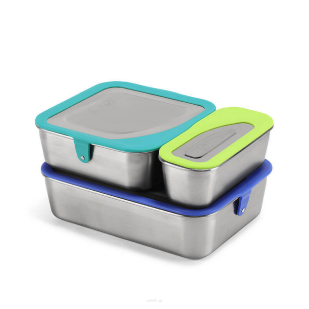 Podróżny zestaw pojemników 3 szt. Lunch Box KLEAN KANTEEN