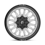 Felga aluminiowa D798 ARC Silver Brushed Face W/ Milled Black Lip FUEL - 2