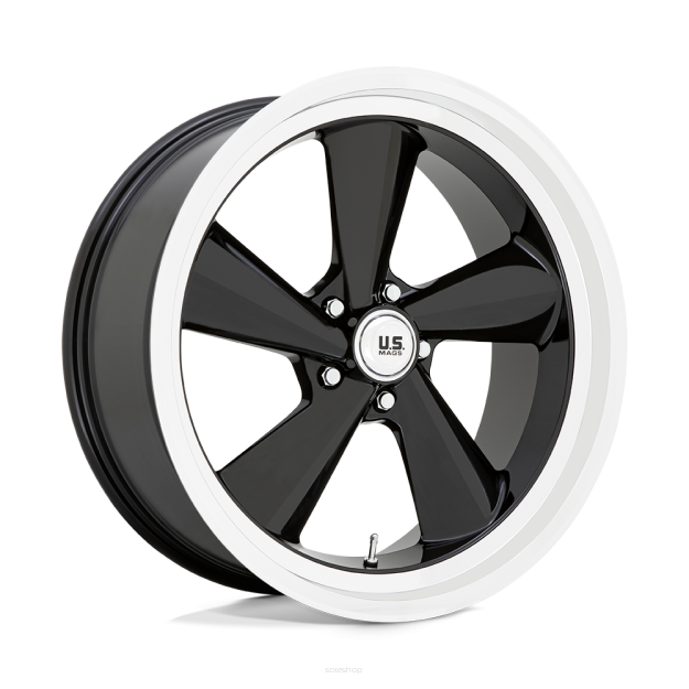 Felga aluminiowa U136 TS Gloss Black W/ Diamond Cut Lip US MAGS