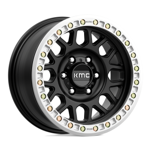 Felga aluminiowa KM234 GRENADE DESERT BEADLOCK Satin Black KMC