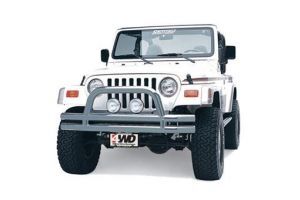 Zderzak przedni rurowy polerowany z pałąkiem Smittybilt - Jeep Wrangler TJ