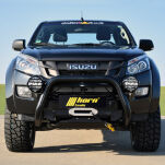 Wyciągarka Alpha 9.9 z zestawem montażowym Horntools - Isuzu D-Max 17-on - 2