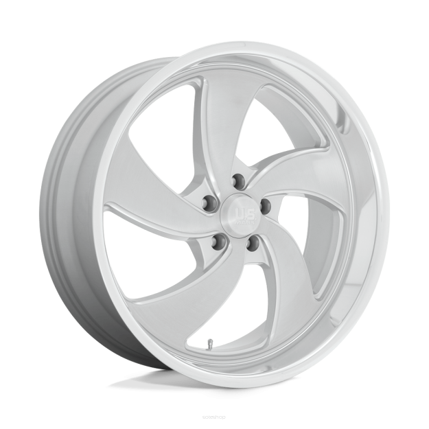 Felga aluminiowa U134 DESPERADO Silver Brushed Face Milled Diamond Cut Lip US MAGS