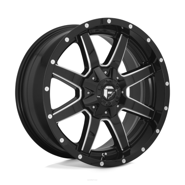 Felga aluminiowa D610 MAVERICK Gloss Black Milled FUEL