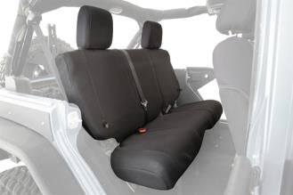 Pokrowiec czarny kanapy tylnej Smittybilt G.E.A.R. - Jeep Wrangler JK 4D 08-12