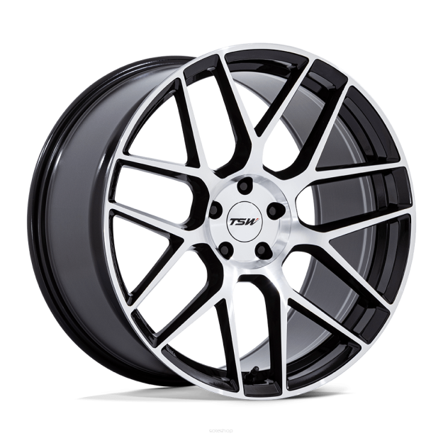 Felga aluminiowa TW002 LASARTHE Gloss Black Machined TSW
