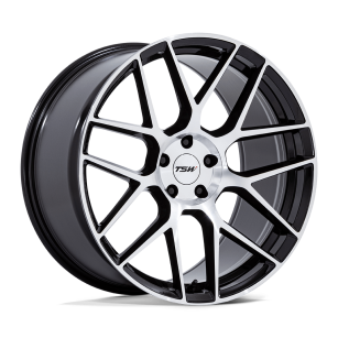 Felga aluminiowa TW002 LASARTHE Gloss Black Machined TSW