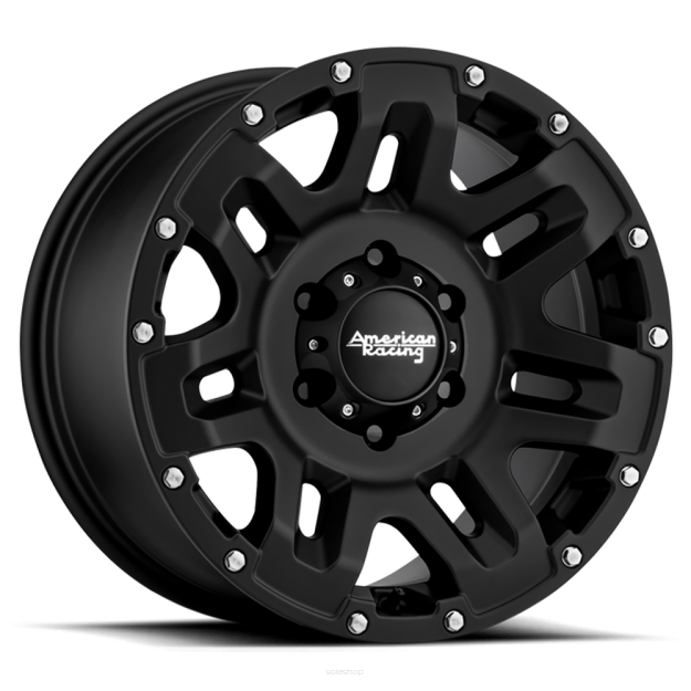 Felga aluminiowa AR200 Yukon Cast Iron Black American Racing