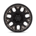 Felga aluminiowa D824 TRACTION Matte Black W/ Double Dark Tint FUEL - 3
