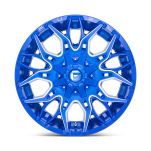 Felga aluminiowa D770 Twitch Anodized Blue Milled Fuel - 2