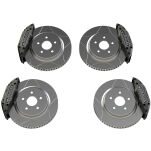 Zestaw hamulcowy Delta z nacinanymi tarczami TeraFlex - Jeep Wrangler JK 07-18 - 4