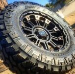 Felga aluminiowa XD829 Hoss II Satin Black Mach W/ Dark Tint XD Series - 9