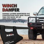 Profesjonalny zestaw akcesoriów Offroad X-Bull 7w1 PAS+ LINA KINETYK+ MIĘKKA SZEKLA - 9