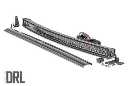Listwa LED CREE 127cm Podwójna Zakrzywiona Black Series DRL Biały Rough Country