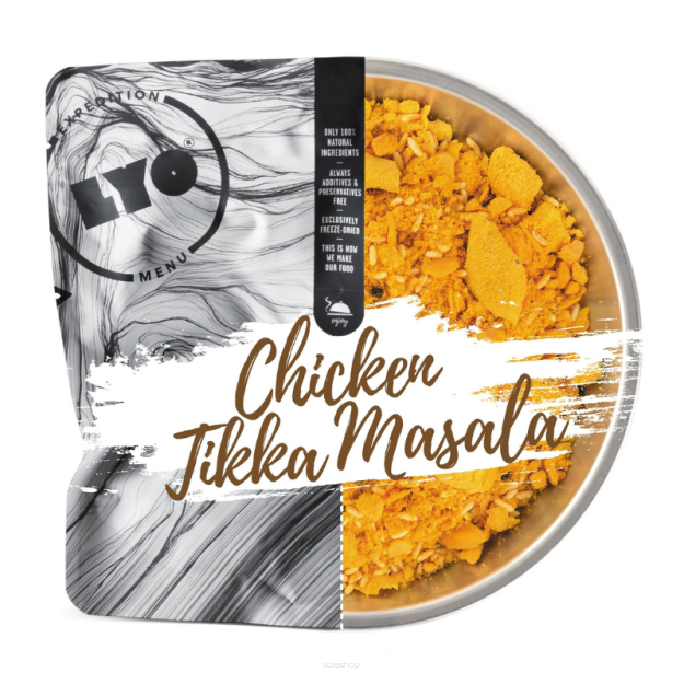 Kurczak Tikka Masala z ryżem 370g liofilizat Lyofood