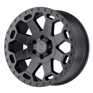Felga aluminiowa 8x18" 5x110 ET35 Warlord Matte Gunmetal Black Rhino - Jeep Renegade 14-18
