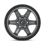 Felga aluminiowa D698 KICKER Matte Gun Metal Black Bead Ring FUEL - 2