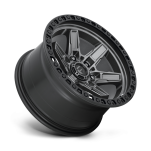 Felga aluminiowa D698 KICKER Matte Gun Metal Black Bead Ring FUEL - 3