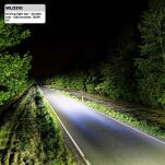 Panel Led Driving light bar - double row - side bracket, 120W - 4