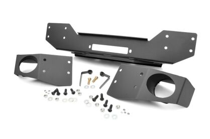 Zderzak z płytą pod wyciągarkę oraz mocowaniem lamp Rough Country - Jeep Wrangler JK