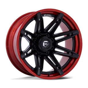 Felga aluminiowa FC401 BRAWL Matte Black W/ Candy Red Lip FUEL