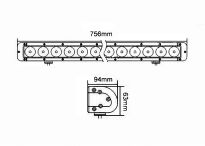 Panel LED 18x LED - 4