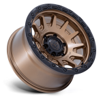 Felga aluminiowa FC884 FORTRESS Matte Bronze W Gloss Black Lip FUEL - 2