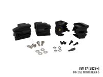 Zestaw dwóch lamp LAZER Linear 6 z systemem montażu w fabrycznym grillu - Volkswagen T7 - 6