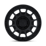 Felga aluminiowa FC884 FORTRESS Matte Black W/ Gloss Black Lip FUEL - 2