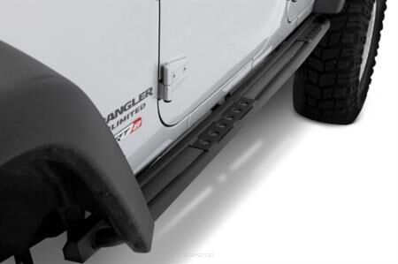 Progi, stopnie stalowe SMITTYBILT SRC Classic - Jeep Wrangler JK 4 drzwi