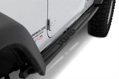 Progi, stopnie stalowe SMITTYBILT SRC Classic - Jeep Wrangler JK 4 drzwi