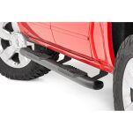 Progi, stopnie boczne czarne Rough Country Oval Nerf Steps Crew Cab - 5