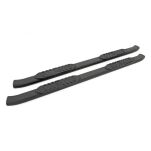 Progi, stopnie boczne czarne Rough Country Oval Nerf Steps Crew Cab - 4