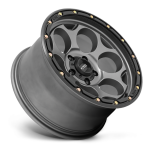 Felga aluminiowa KM541 Dirty Harry Satin Gray W/ Black LIP KMC - 2