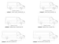 Bagażnik dachowy Mercedes Sprinter 170in/L3/LWB Wheelbase Front Runner - 8