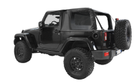 Pokrycie bagażnika ze ścianą - Jeep Wrangler JK 2 drzwi - 3