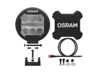 7in OSRAM LED Light Round MX180-CB / Combo Beam AND Mounting Kit - 2