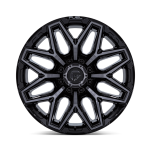Felga aluminiowa FLUX Gloss Black Brush Fc Gray Ddt FUEL - 2