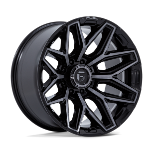 Felga aluminiowa FLUX Gloss Black Brush Fc Gray Ddt FUEL