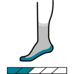 Skarpety trekkingowe wełna merino Hike Light Cushion Winding Trail 42-45 Smartwool - 2