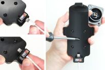 Uchwyt do Apple iPhone 5, iPhone 5C & iPhone 5S & iPhone SE w futerale z możliwością wpięcia kabla lightning USB - 10