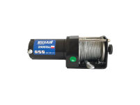 Husar Winch wyciągarka elektryczna ATV BST 2500LBS Lina stalowa 1134kg UTV Quad PŁUG - 2
