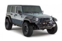 Błotniki, nadkola BUSHWACKER Pocket Style tył, standardowa szerokość - Jeep Wrangler JK 4 drzwi - 2