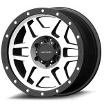 Felga aluminiowa 3541 Satin Silver & Black ProComp - 3